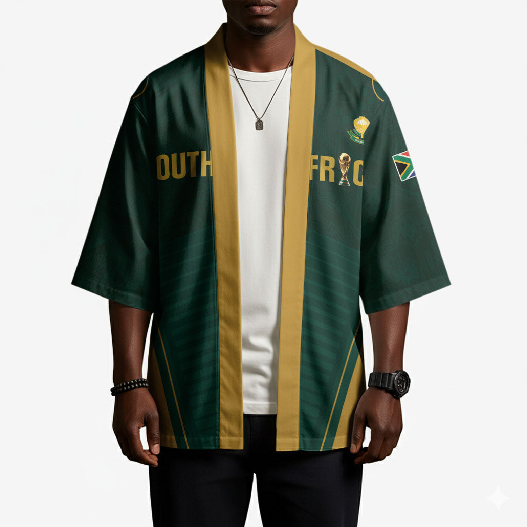 Custom South Africa 2026 World Football Kimono Bafana Bafana Woza