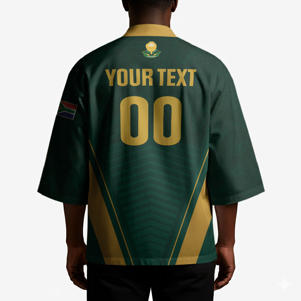 Custom South Africa 2026 World Football Kimono Bafana Bafana Woza