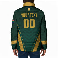 Custom South Africa 2026 World Football Padded Jacket Bafana Bafana Woza