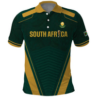 Custom South Africa 2026 World Football Polo Shirt Bafana Bafana Woza