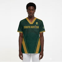 Custom South Africa 2026 World Football Scrub Top Bafana Bafana Woza
