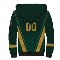 Custom South Africa 2026 World Football Sherpa Hoodie Bafana Bafana Woza