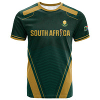 Custom South Africa 2026 World Football T shirt Bafana Bafana Woza