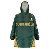 Custom South Africa 2026 World Football Wearable Blanket Hoodie Bafana Bafana Woza