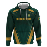 Custom South Africa 2026 World Football Zip Hoodie Bafana Bafana Woza