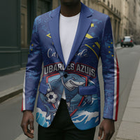 Custom Cape Verde 2026 World Football Blazer Blue Sharks Come On
