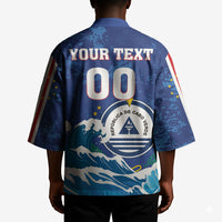 Custom Cape Verde 2026 World Football Kimono Blue Sharks Come On