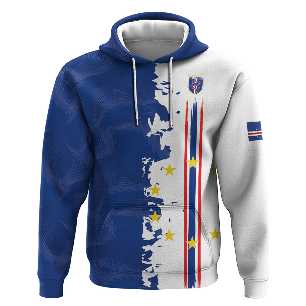 Personalized Cabo Verde 2026 Football Hoodie Crioulos Make History