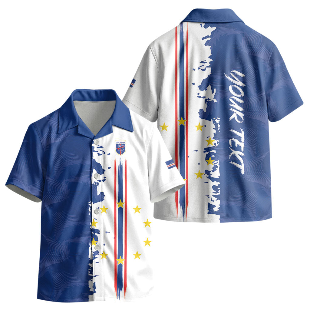Personalized Cabo Verde 2026 Football Kid Hawaiian Shirt Crioulos Make History LT01
