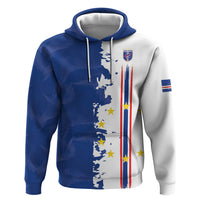 Personalized Cabo Verde 2026 Football Zip Hoodie Crioulos Make History