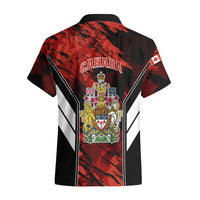 Canada Soccer Hawaiian Shirt Canadian Maple Sporty Style - Wonder Print Shop