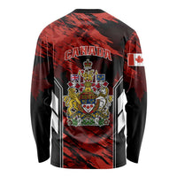 Canada Soccer Long Sleeve Shirt Canadian Maple Sporty Style LT01