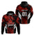 Personalised Canada Soccer Hoodie Canadian Maple Sporty Style - Wonder Print Shop