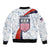 United States Soccer Bomber Jacket USA Coat Of Arms Sporty Style - Wonder Print Shop