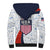 United States Soccer Sherpa Hoodie USA Coat Of Arms Sporty Style - Wonder Print Shop