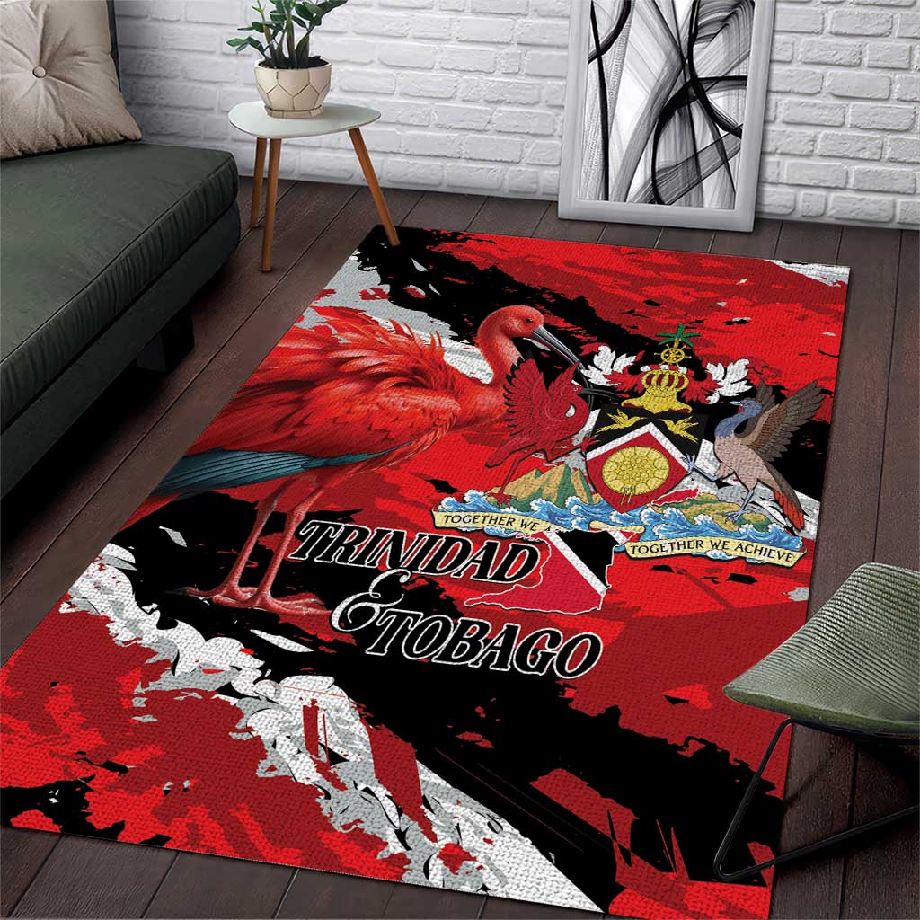 Trinidad And Tobago Scarlet Ibis Area Rug Special Stylized - Wonder Print Shop