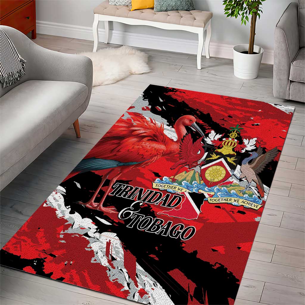 Trinidad And Tobago Scarlet Ibis Area Rug Special Stylized - Wonder Print Shop