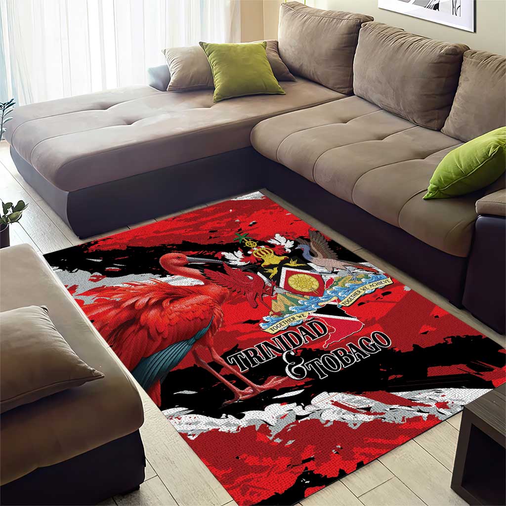Trinidad And Tobago Scarlet Ibis Area Rug Special Stylized - Wonder Print Shop