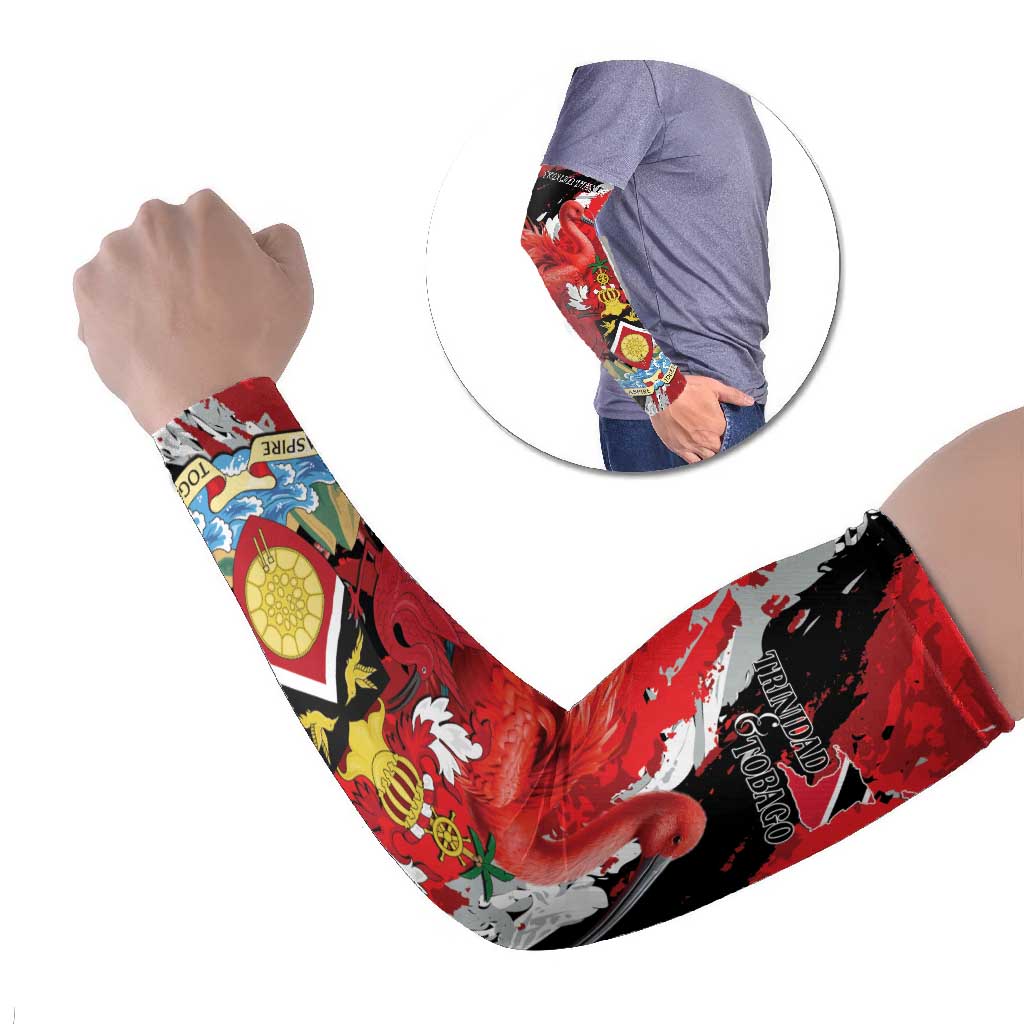 Personalized Trinidad And Tobago Scarlet Ibis Arm Sleeves Special Stylized - Wonder Print Shop