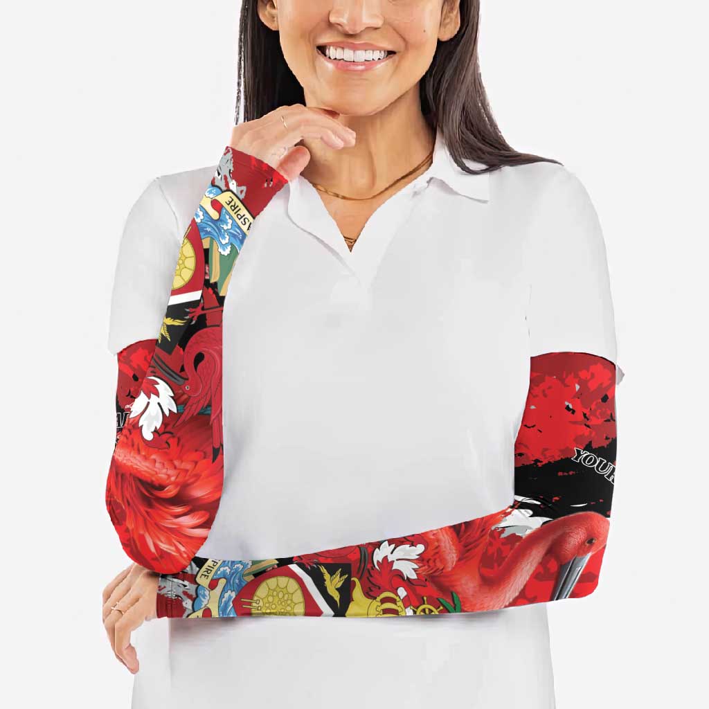 Personalized Trinidad And Tobago Scarlet Ibis Arm Sleeves Special Stylized - Wonder Print Shop
