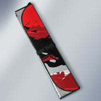 Trinidad And Tobago Scarlet Ibis Auto Sun Shade Special Stylized - Wonder Print Shop