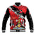 Personalized Trinidad And Tobago Scarlet Ibis Baseball Jacket Special Stylized - Wonder Print Shop