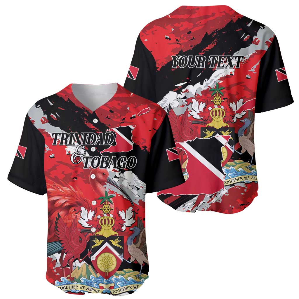 Personalized Trinidad And Tobago Scarlet Ibis Baseball Jersey Special Stylized - Wonder Print Shop