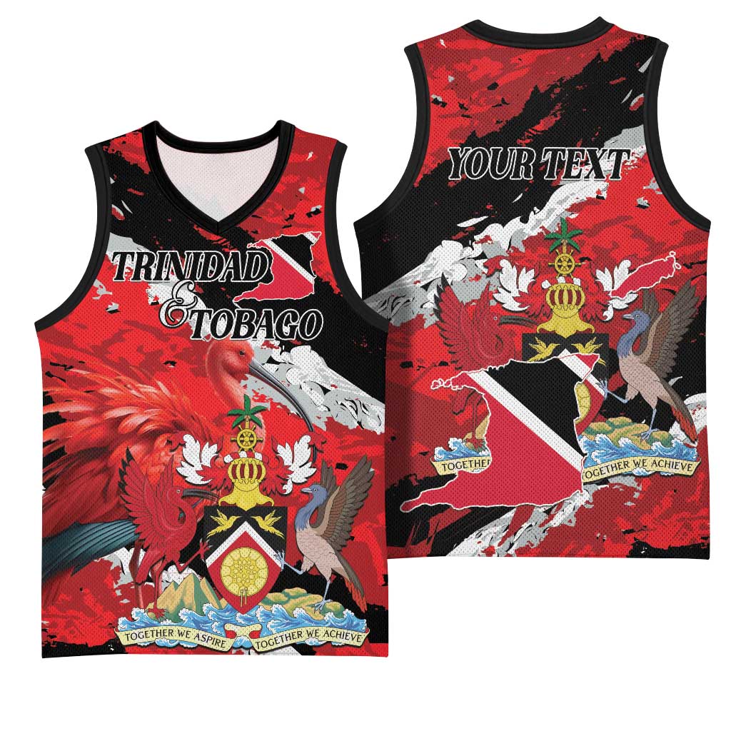 Personalized Trinidad And Tobago Scarlet Ibis Basketball Jersey Special Stylized - Wonder Print Shop