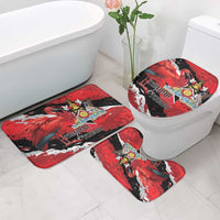 Trinidad And Tobago Scarlet Ibis Bathroom Set Special Stylized - Wonder Print Shop