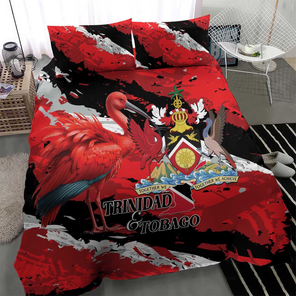 Trinidad And Tobago Scarlet Ibis Bedding Set Special Stylized - Wonder Print Shop