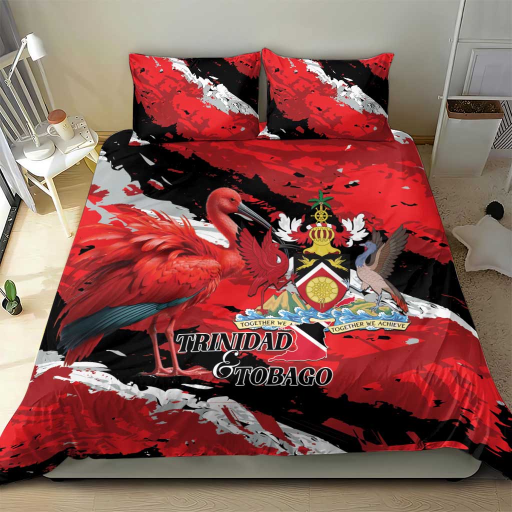 Trinidad And Tobago Scarlet Ibis Bedding Set Special Stylized - Wonder Print Shop