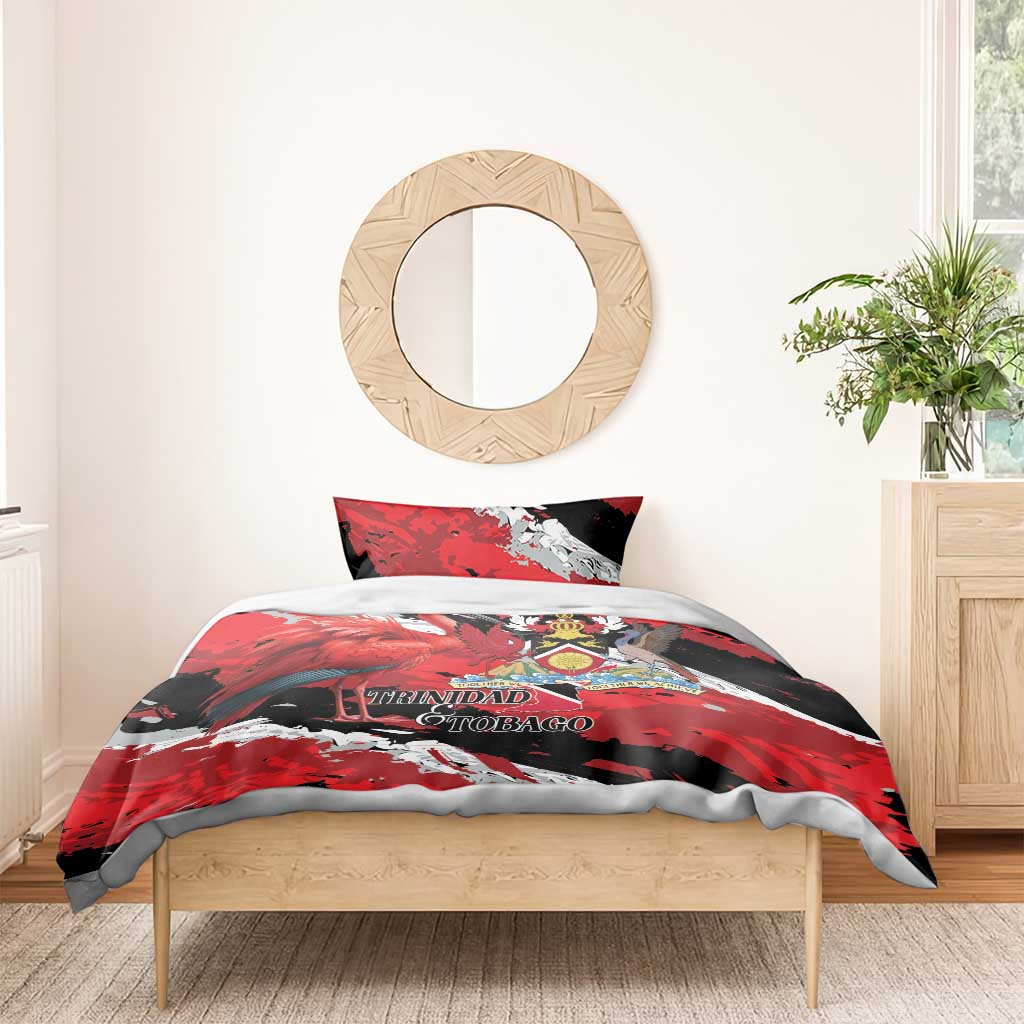 Trinidad And Tobago Scarlet Ibis Bedding Set Special Stylized - Wonder Print Shop