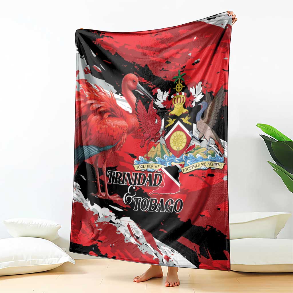 Trinidad And Tobago Scarlet Ibis Blanket Special Stylized - Wonder Print Shop