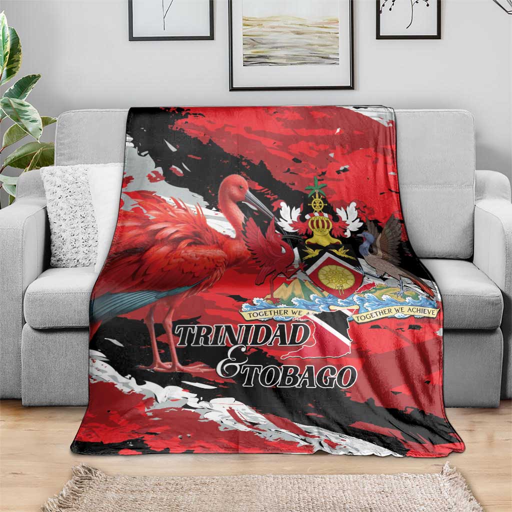 Trinidad And Tobago Scarlet Ibis Blanket Special Stylized - Wonder Print Shop