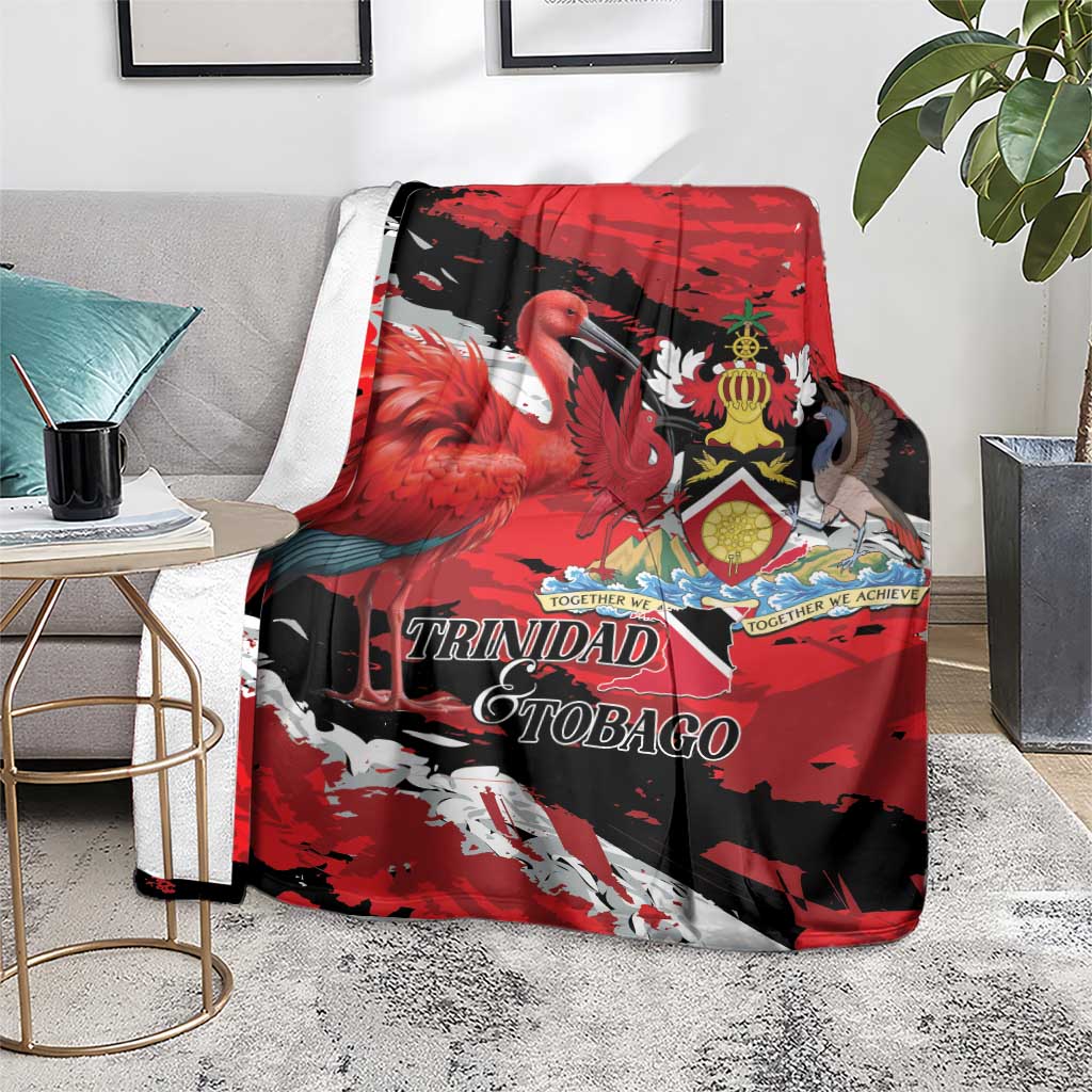 Trinidad And Tobago Scarlet Ibis Blanket Special Stylized - Wonder Print Shop