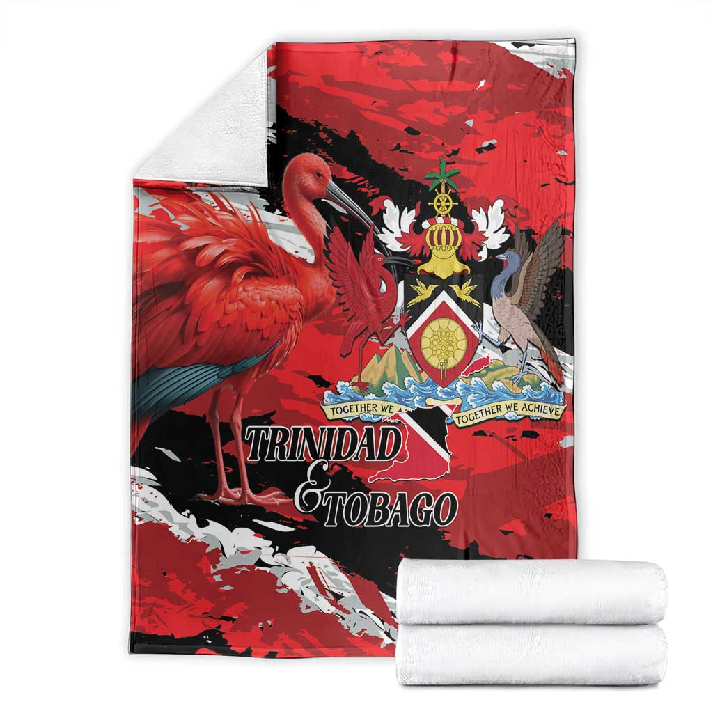 Trinidad And Tobago Scarlet Ibis Blanket Special Stylized - Wonder Print Shop