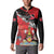 Personalized Trinidad And Tobago Scarlet Ibis Button Sweatshirt Special Stylized - Wonder Print Shop