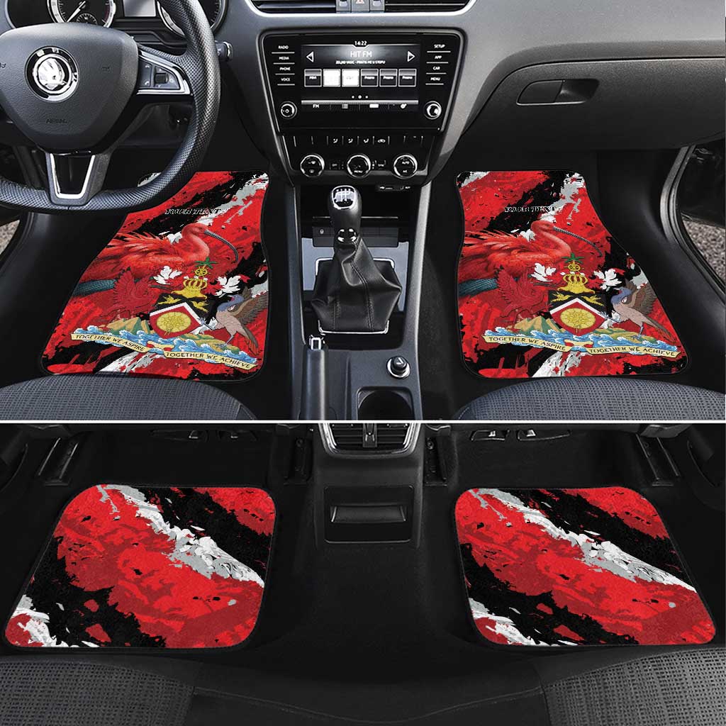 Trinidad And Tobago Scarlet Ibis Car Mats Special Stylized - Wonder Print Shop