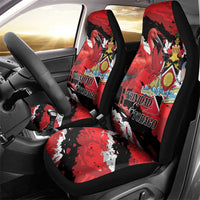 Trinidad And Tobago Scarlet Ibis Car Seat Cover Special Stylized - Wonder Print Shop