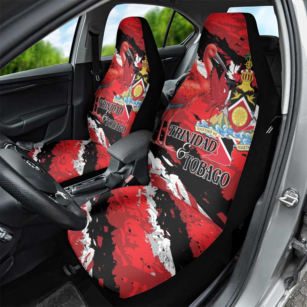 Trinidad And Tobago Scarlet Ibis Car Seat Cover Special Stylized - Wonder Print Shop