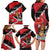Personalized Trinidad And Tobago Scarlet Ibis Family Matching Long Sleeve Bodycon Dress and Hawaiian Shirt Special Stylized - Wonder Print Shop