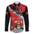Personalized Trinidad And Tobago Scarlet Ibis Family Matching Long Sleeve Bodycon Dress and Hawaiian Shirt Special Stylized - Wonder Print Shop