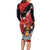 Personalized Trinidad And Tobago Scarlet Ibis Family Matching Long Sleeve Bodycon Dress and Hawaiian Shirt Special Stylized - Wonder Print Shop