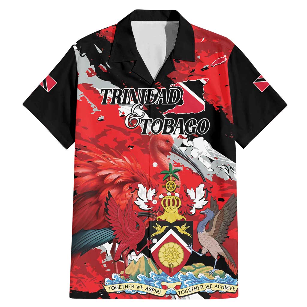 Personalized Trinidad And Tobago Scarlet Ibis Family Matching Mermaid Dress and Hawaiian Shirt Special Stylized - Wonder Print Shop