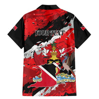 Personalized Trinidad And Tobago Scarlet Ibis Family Matching Mermaid Dress and Hawaiian Shirt Special Stylized - Wonder Print Shop