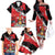 Personalized Trinidad And Tobago Scarlet Ibis Family Matching Off The Shoulder Long Sleeve Dress and Hawaiian Shirt Special Stylized - Wonder Print Shop
