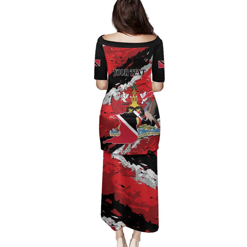 Personalized Trinidad And Tobago Scarlet Ibis Family Matching Puletasi and Hawaiian Shirt Special Stylized - Wonder Print Shop