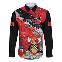 Personalized Trinidad And Tobago Scarlet Ibis Family Matching Summer Maxi Dress and Hawaiian Shirt Special Stylized - Wonder Print Shop