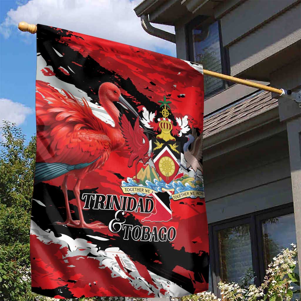 Trinidad And Tobago Scarlet Ibis Garden Flag Special Stylized - Wonder Print Shop