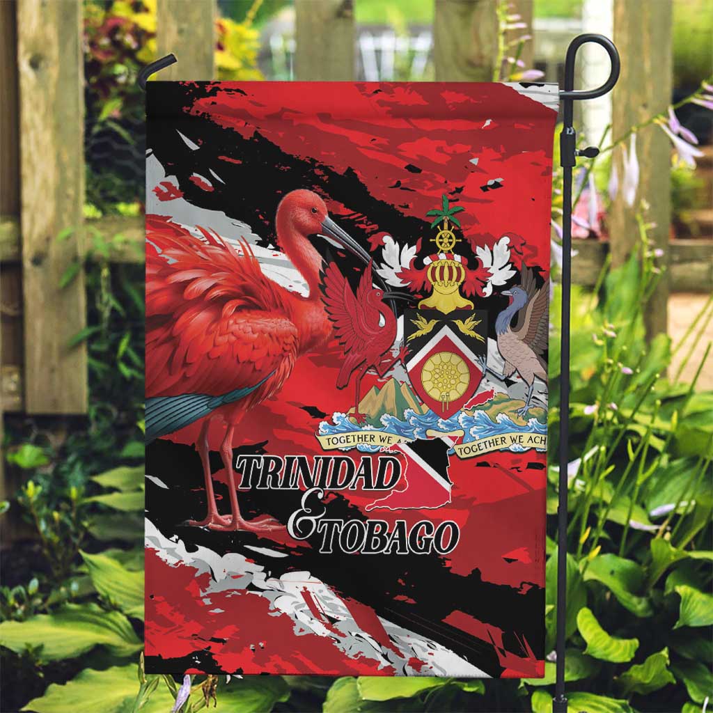 Trinidad And Tobago Scarlet Ibis Garden Flag Special Stylized - Wonder Print Shop